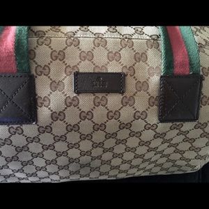 Gucci travel duffle